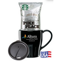 USA Made White Mug with Starbucks Coffee